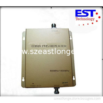 Est-cdma/phs Dual Band Mobile Phone Signal Repeater/amplifier/booster